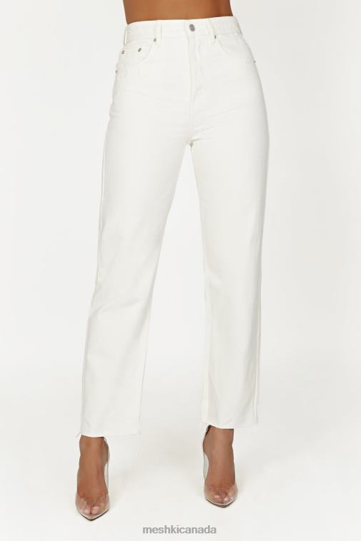 Meshki Ecru Tina Mom Jean Clothing JN88N1478