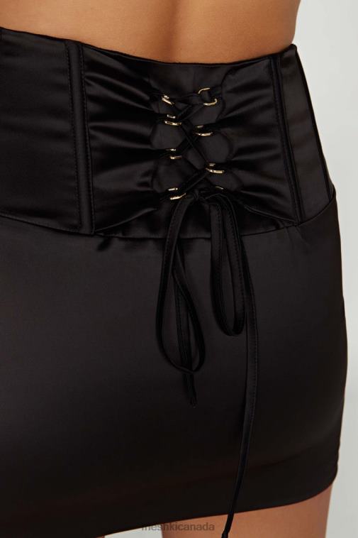 Meshki Black Scarlet Corset Mini Skirt Clothing JN88N1516