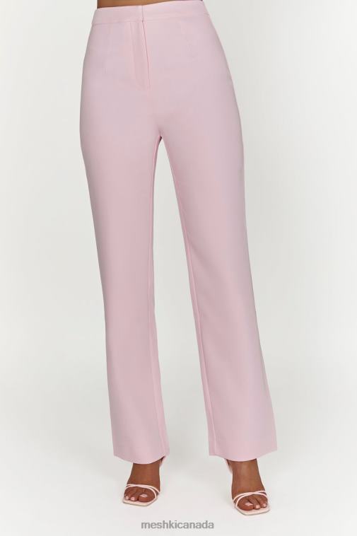 Meshki Blush Pink Allanah Straight Leg Pant Clothing JN88N1426