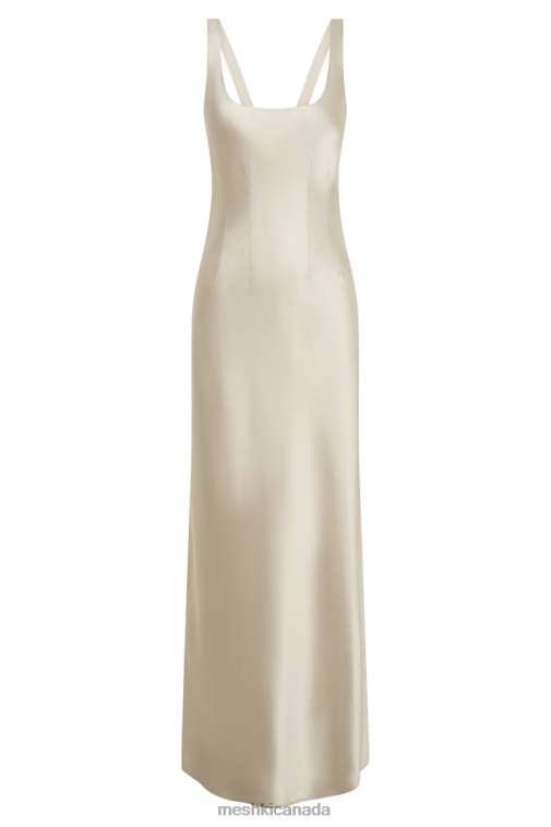 Meshki Champagne Arora Corset Maxi Dress Clothing JN88N324