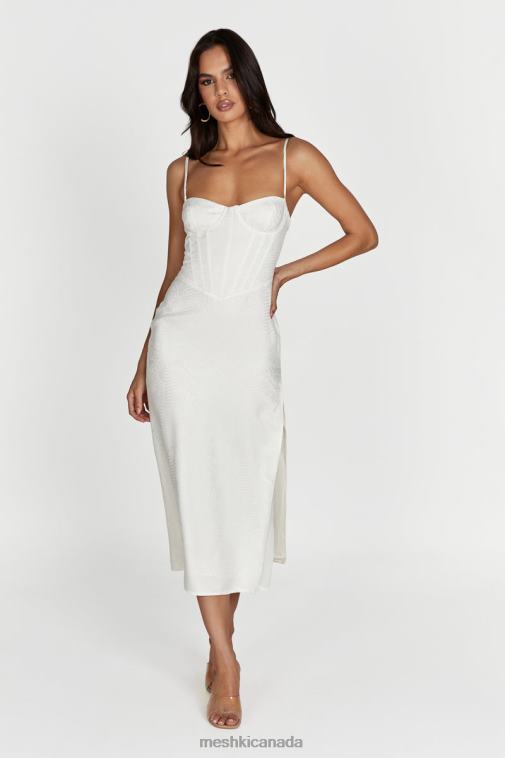 Meshki Bone Maggie Corset Midi Dress Clothing JN88N570