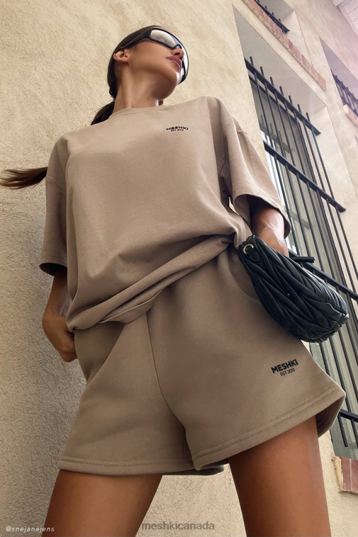 Meshki Cement Jaimie Oversized Tee Clothing JN88N935