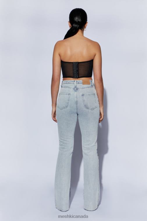 Meshki Black Helen Strapless Corset Bustier Clothing JN88N1035