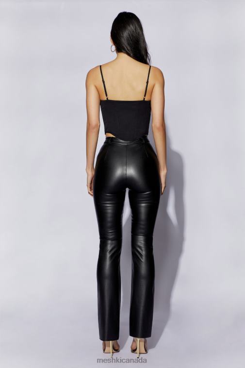 Meshki Black Janice Longline Corset Top Clothing JN88N1051