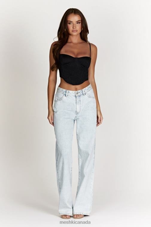 Meshki Black Maggie Underwire Corset Top Clothing JN88N1096