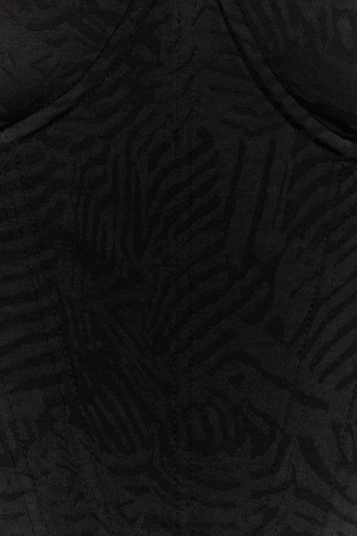 Meshki Black Maggie Underwire Corset Top Clothing JN88N1096