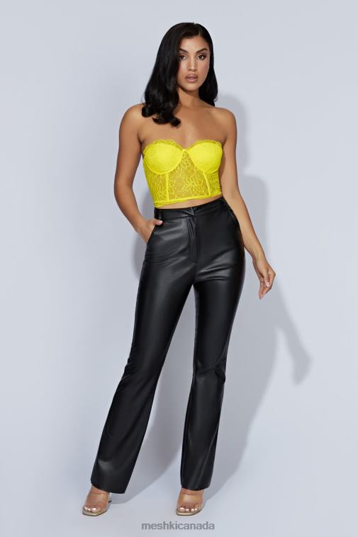 Meshki Fresh Green Alessandra Lace Corset Clothing JN88N1071