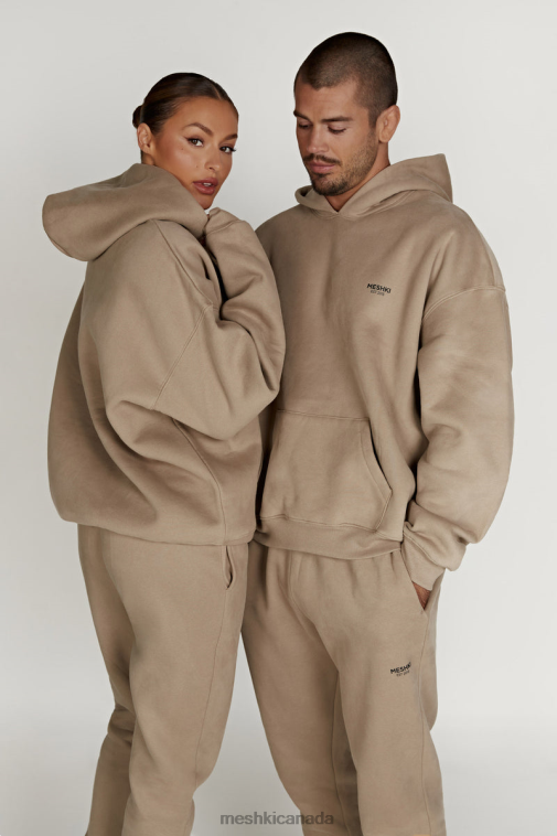 Meshki Cement Bernie Oversized Hoodie Clothing JN88N912