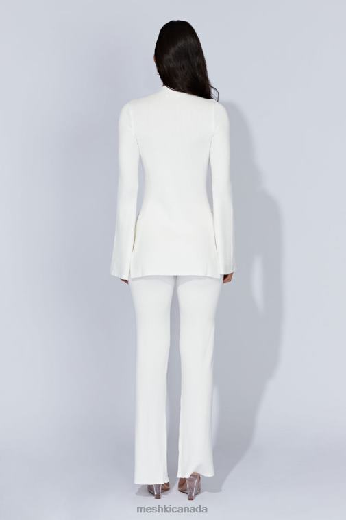 Meshki Off White Jovie Oversized Knit Jumper Clothing JN88N852