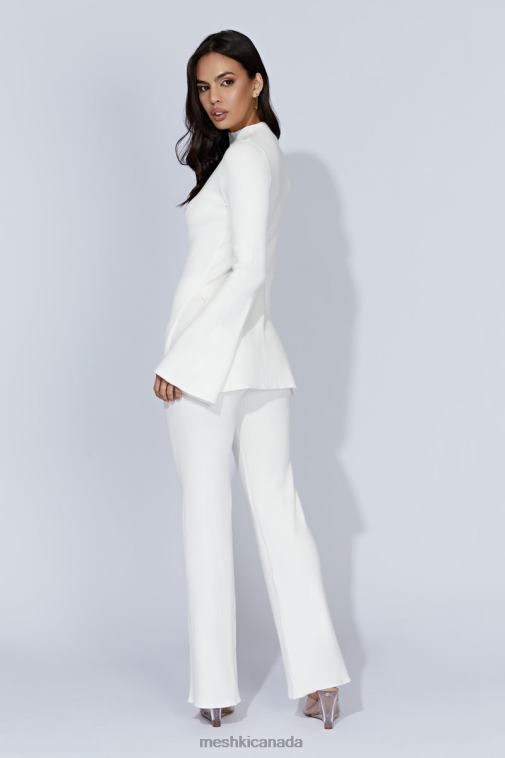 Meshki Off White Jovie Oversized Knit Jumper Clothing JN88N852