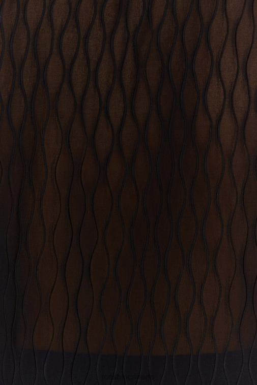 Meshki Black Karla Wave Pleat Oversized Shirt Clothing JN88N1221